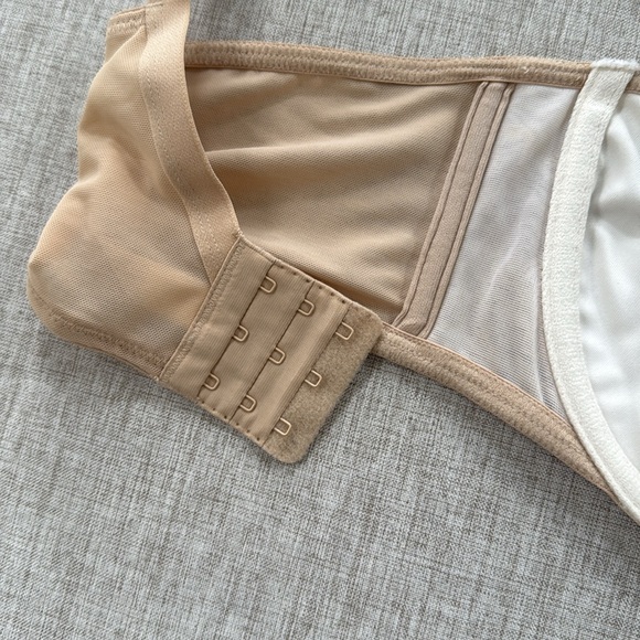 Cacique Modern Lace Covered Unlined Full Coverage nude Size 42D - Picture 8 of 9